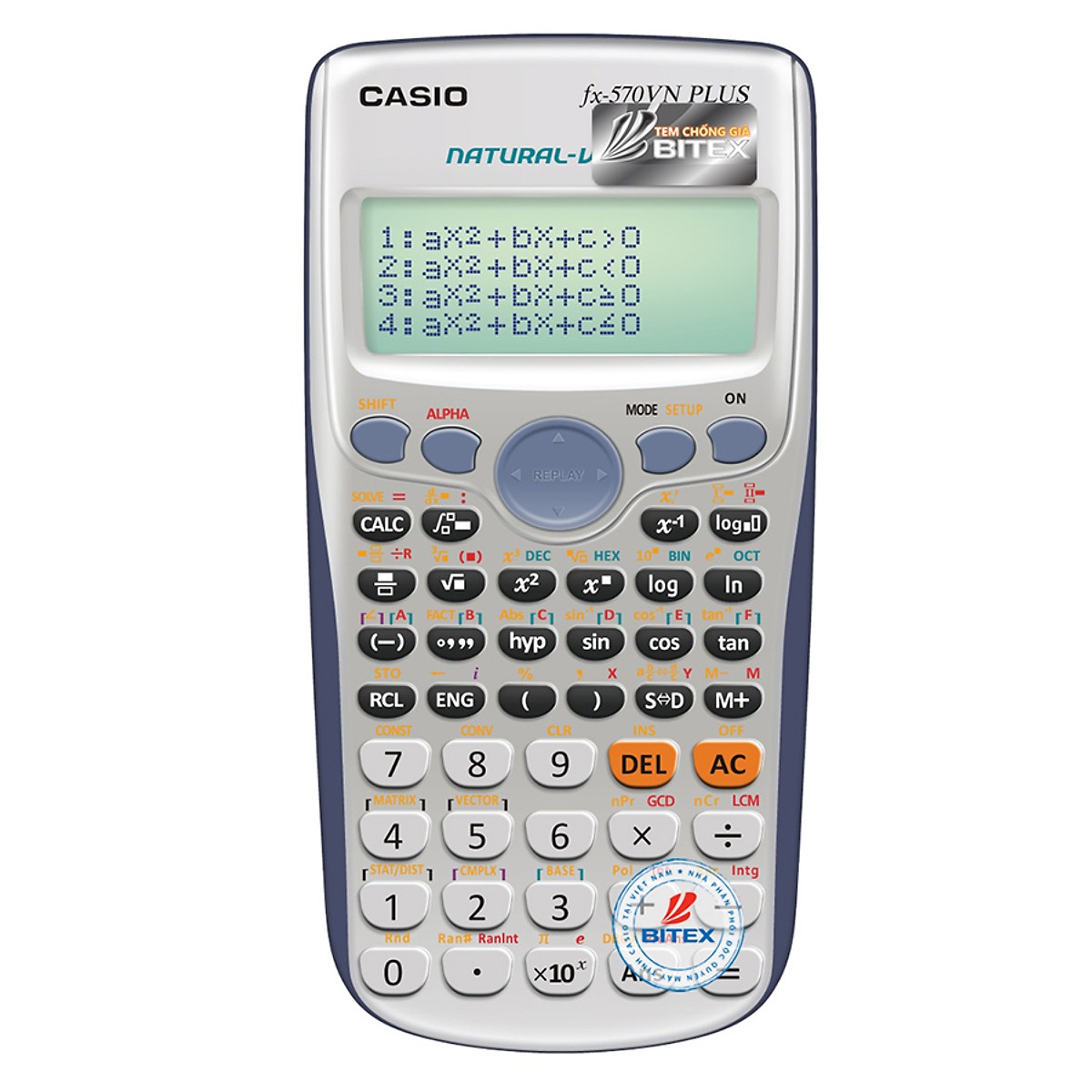 máy tính bỏ túi hãng casio fx 570vn plus