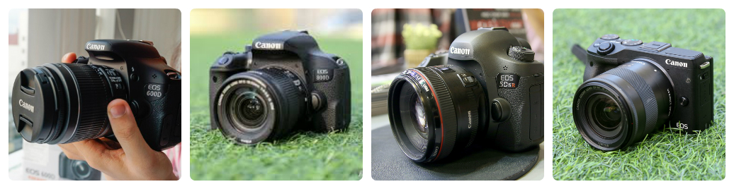 phân loại máy ảnh dslr phổ biến hiện nay?