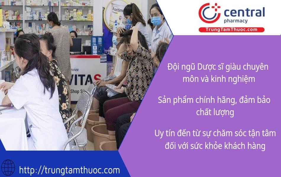 Đội ngũ dược sĩ giàu chuyên môn cao được đào tạo bài bản.